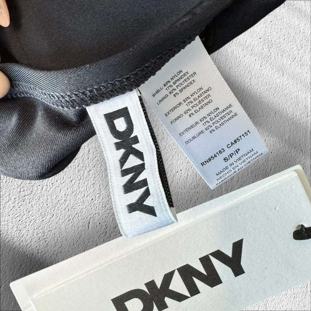 Dkny black underwire